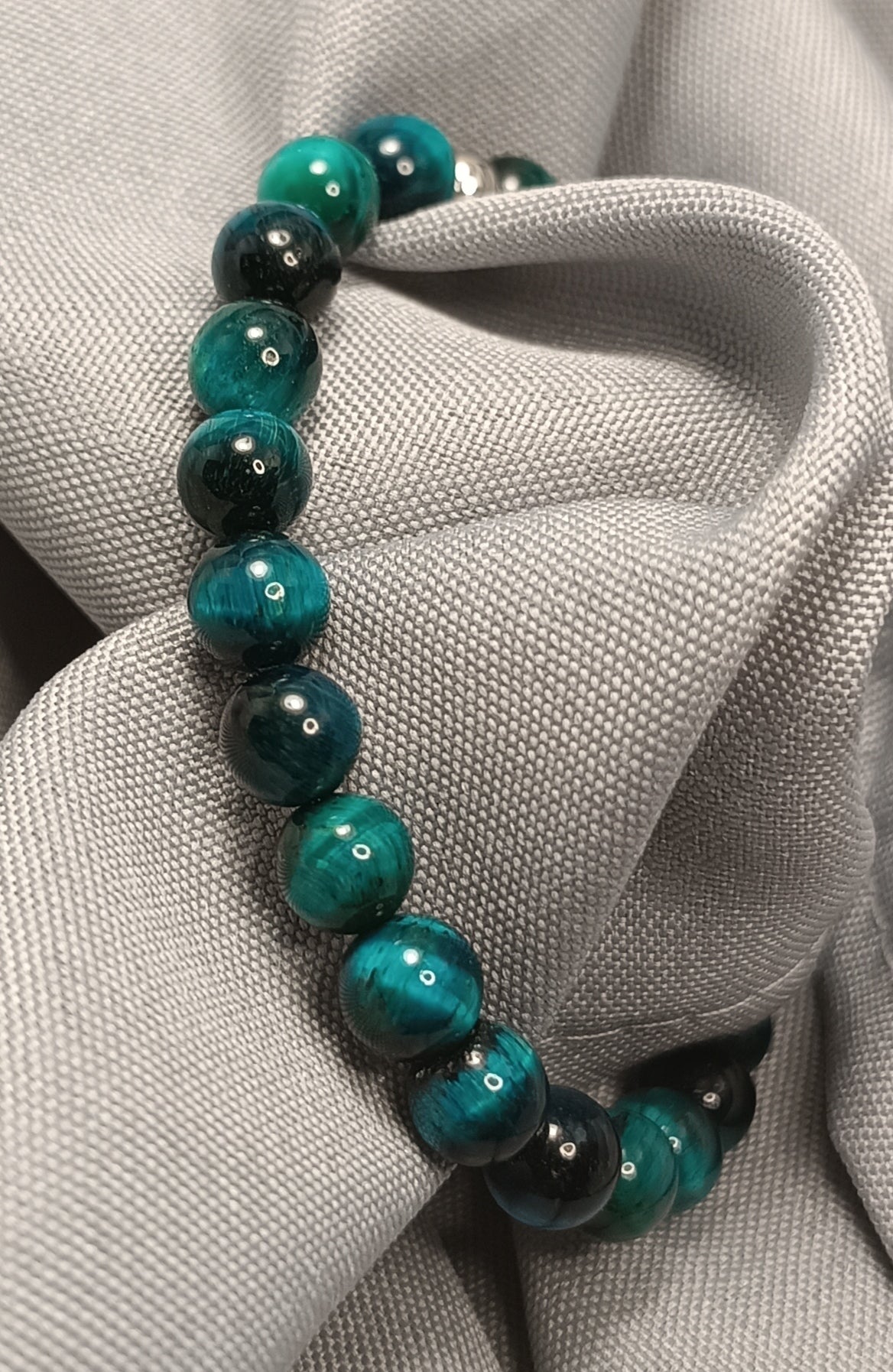 Bracelet pierre naturelle -blue- Mel élégance