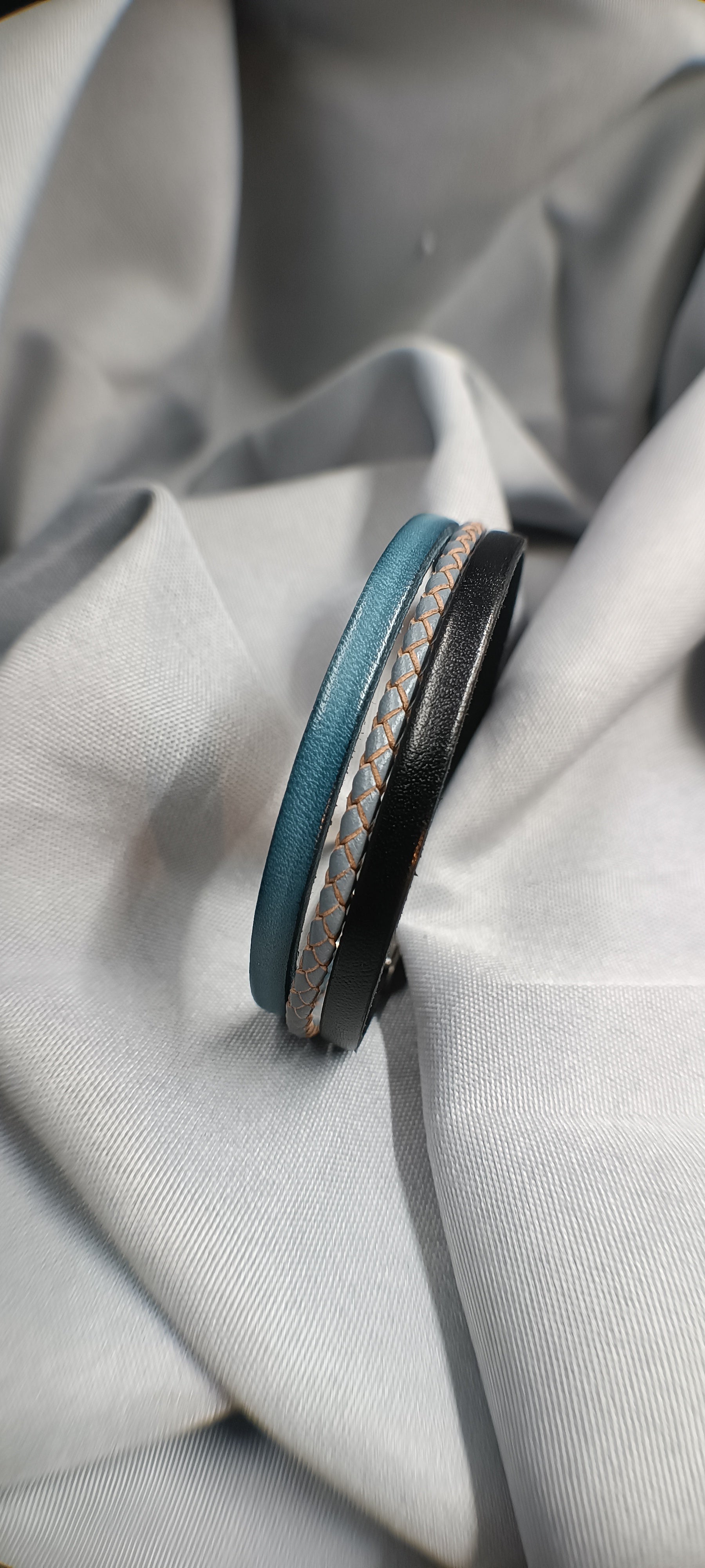 Bracelet cuir Mel élégance