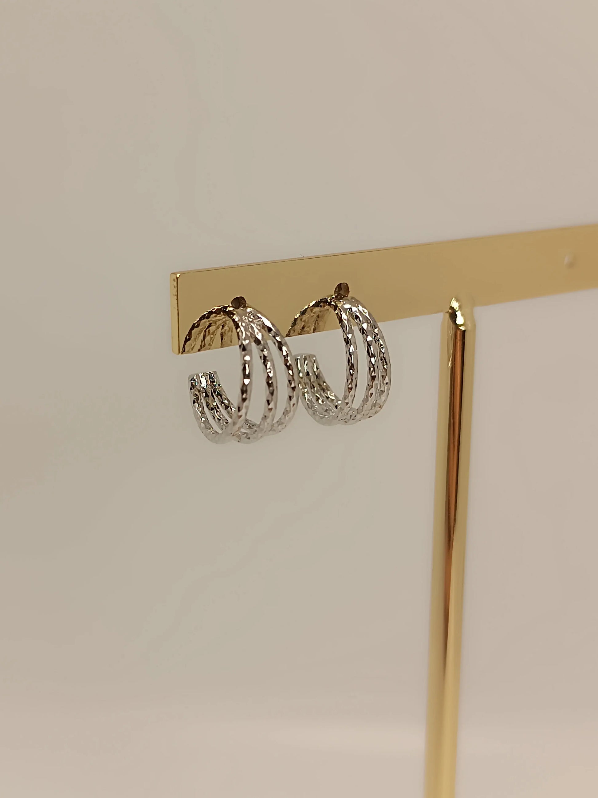 Boucle d'oreille -Eclat- Mel élégance